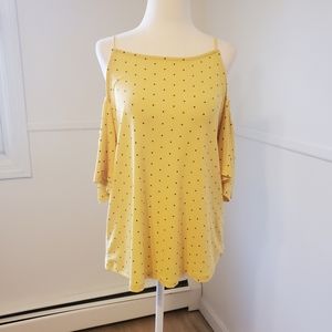 INC International Concepts cold shoulder top